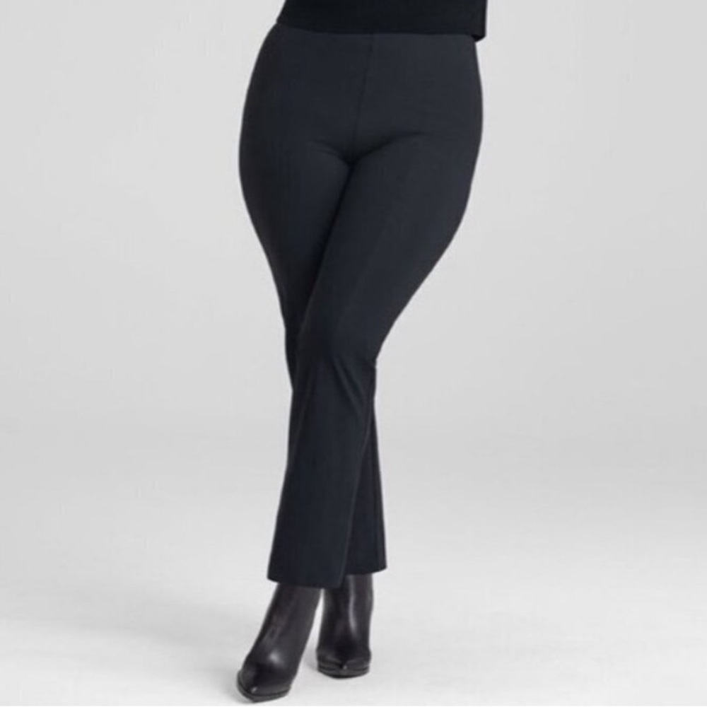 Honeylove‎ Perfectionist Pull On Seamed Pant Black 2X